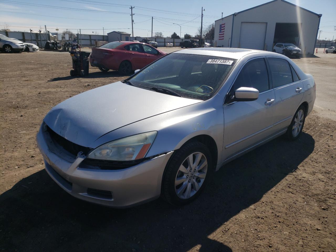 Photo 2 from auction – 2007 HONDA ACCORD EX with VIN 1HGCM66507A044982