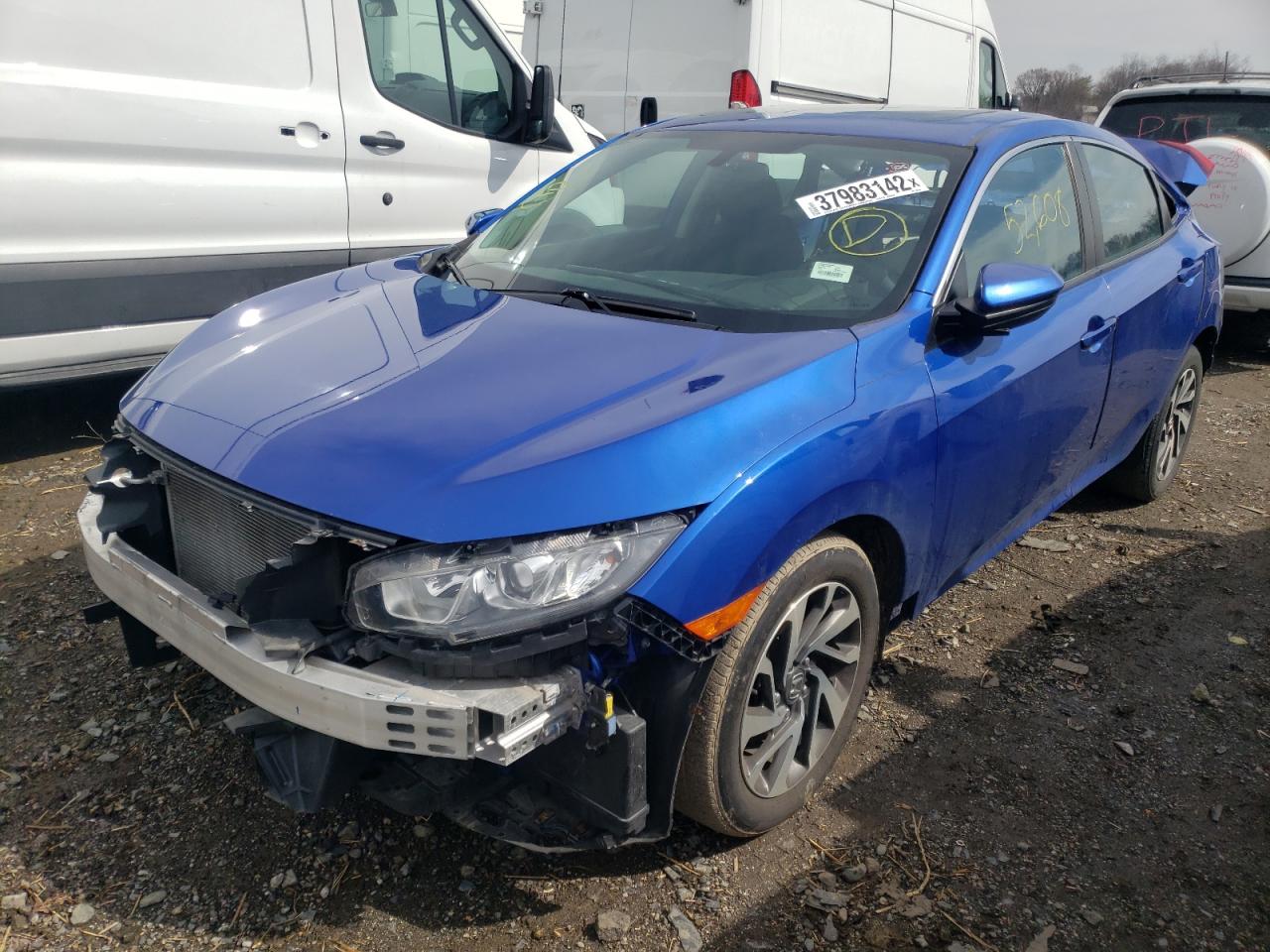 Photo 2 from auction – 2018 HONDA CIVIC EX with VIN 2HGFC2F73JH502145