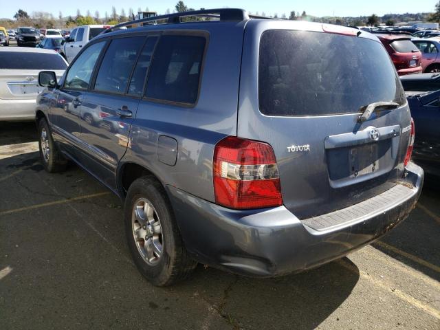 Photo 3 from auction – 2004 TOYOTA HIGHLANDER with VIN JTEDD21A440077643