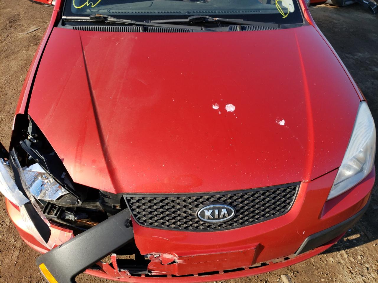 Photo 7 from auction – 2008 KIA RIO 5 SX with VIN KNADE163686330712