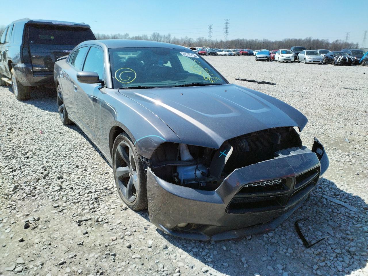 DODGE CHARGER SX 2014 with VIN 2C3CDXHG9EH342128 - Photo from auction