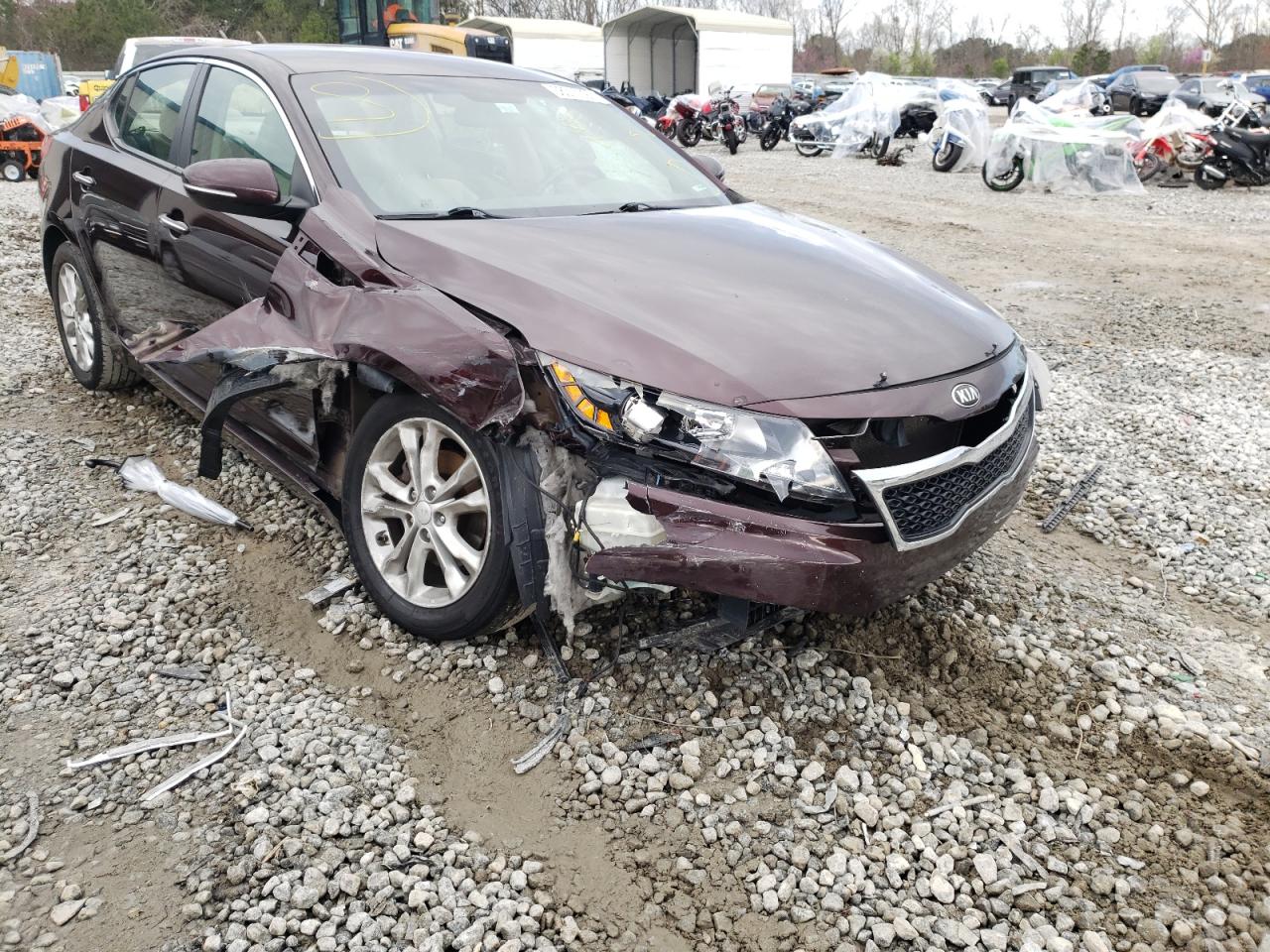 Photo 9 from auction – 2013 KIA OPTIMA EX with VIN 5XXGN4A74DG249988