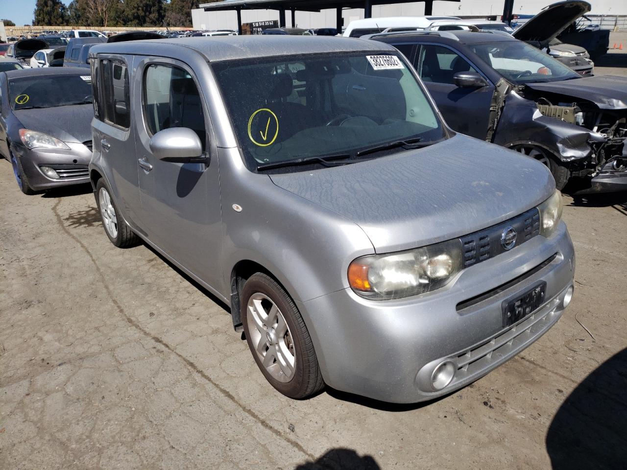 NISSAN CUBE BASE 2010 with VIN JN8AZ2KR3AT150223 - Photo from auction