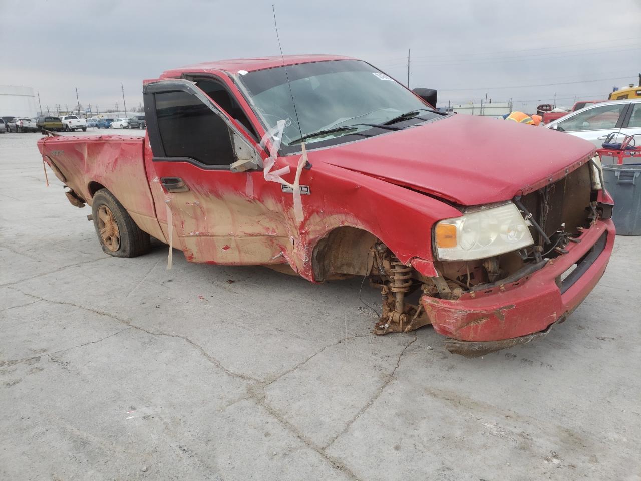 Photo 9 from auction – 2005 FORD F150 with VIN 1FTRF122X5NB07867