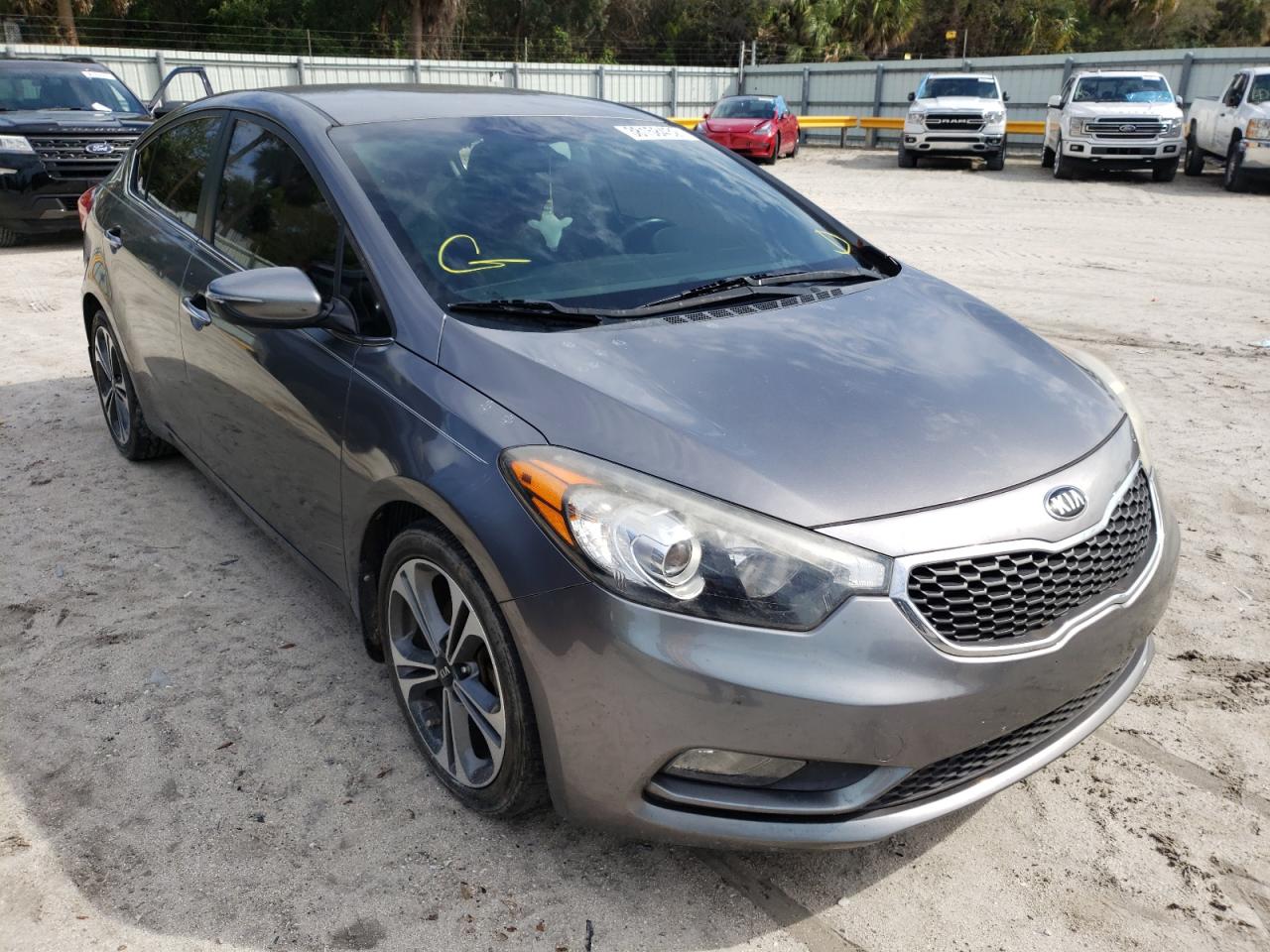 KIA FORTE EX 2016 with VIN KNAFX4A86G5553120 - Photo from auction
