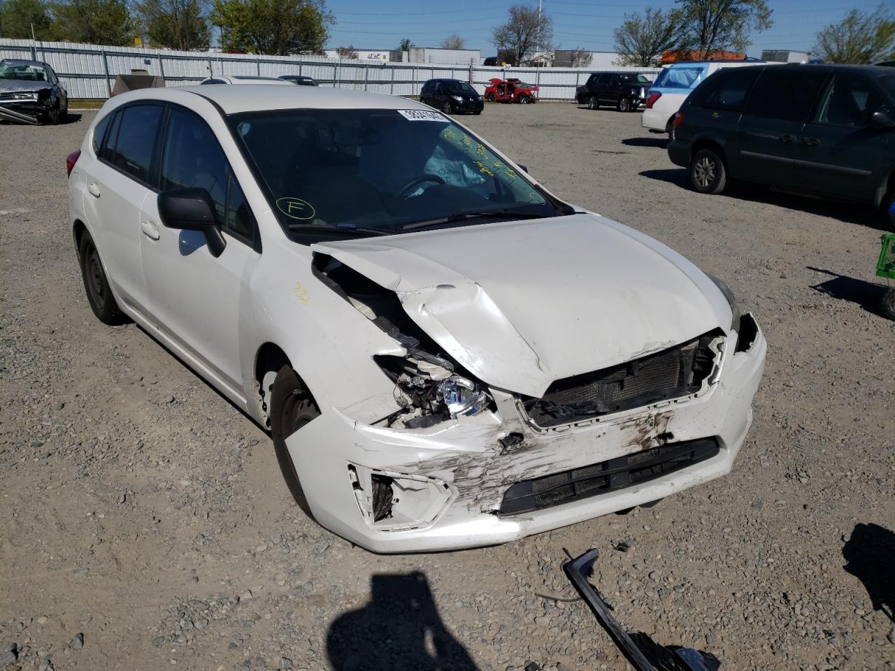 SUBARU IMPREZA 2014 with VIN JF1GPAA65E9276914 - Photo from auction
