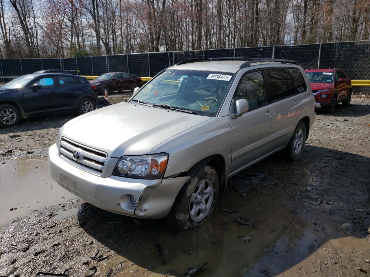 Photo 2 from auction – 2006 TOYOTA HIGHLANDER with VIN JTEGD21A760133820