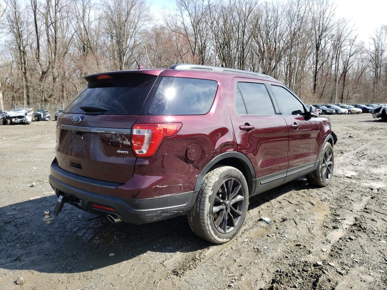 Photo 4 from auction – 2018 FORD EXPLORER X with VIN 1FM5K8D83JGA24036