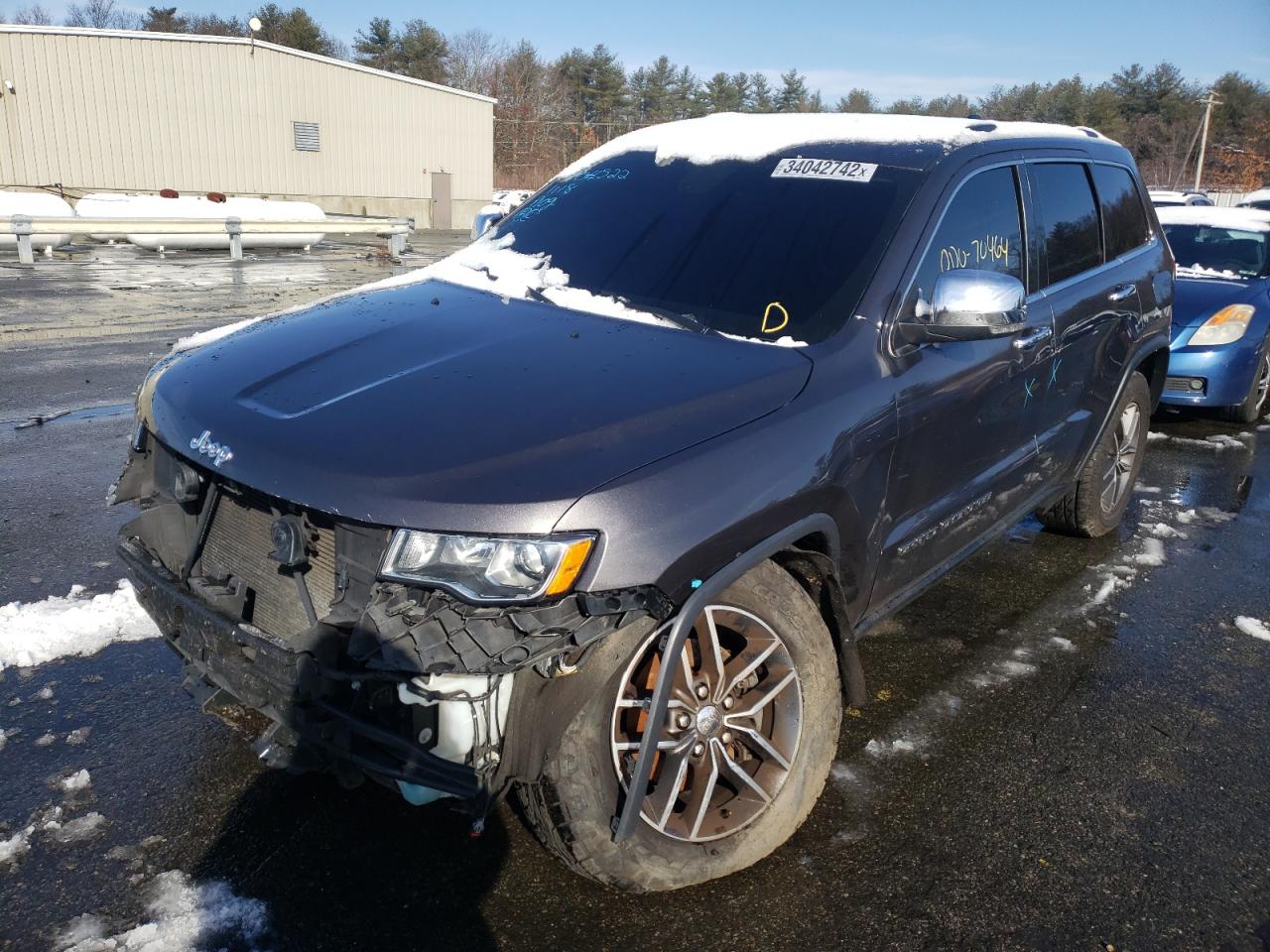 Photo 2 from auction – 2017 JEEP GRAND CHER with VIN 1C4RJFBG5HC688976