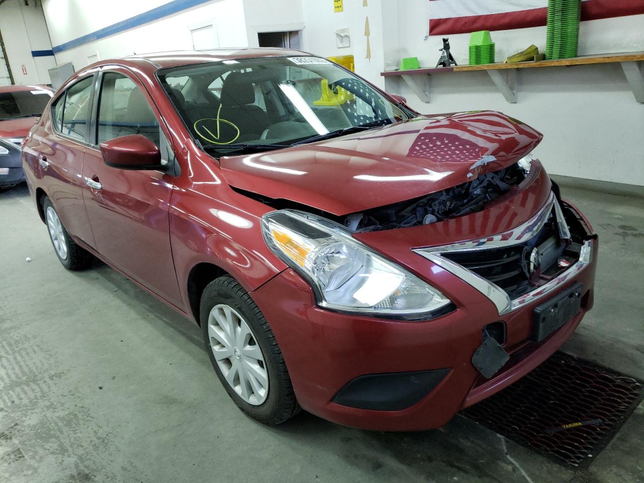 Photo 1 from auction – 2018 NISSAN VERSA S with VIN 3N1CN7AP2JL809171