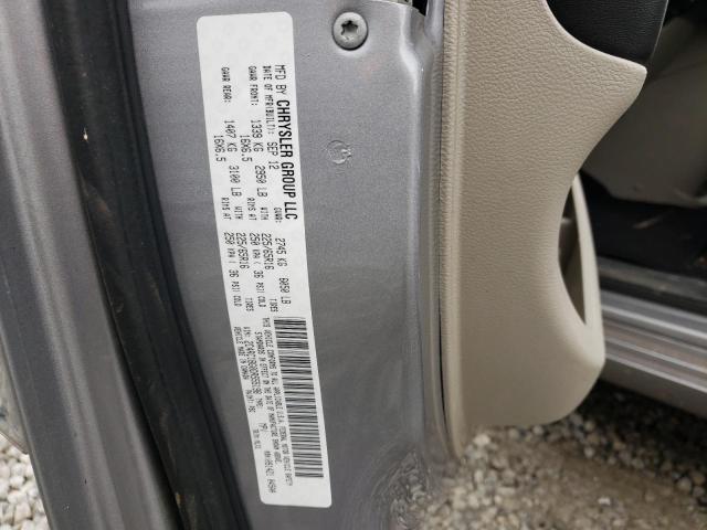 Photo 10 from auction – 2013 CHRYSLER TOWN & COU with VIN 2C4RC1BG0DR555198
