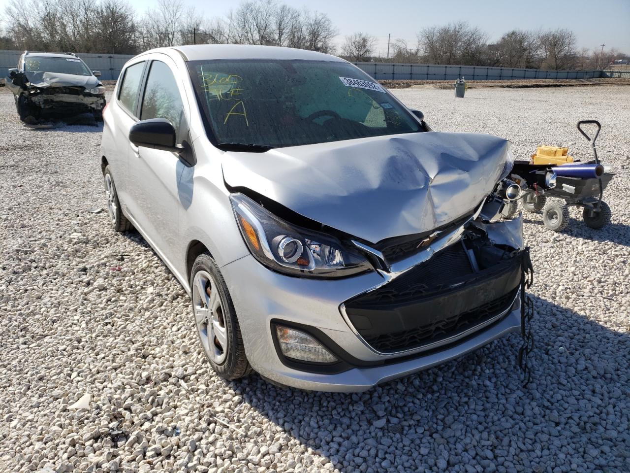 CHEVROLET SPARK LS 2019 with VIN KL8CB6SA0KC703639 - Photo from auction