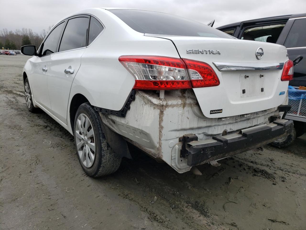 Photo 3 from auction – 2014 NISSAN SENTRA S with VIN 3N1AB7AP4EY323020