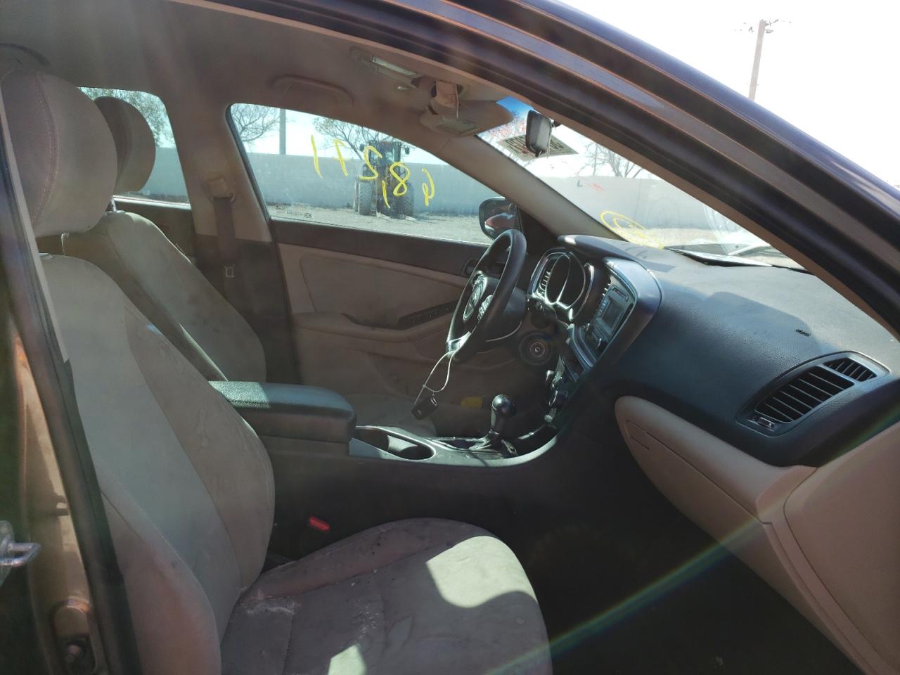 Photo 5 from auction – 2014 KIA OPTIMA LX with VIN 5XXGM4A76EG323724