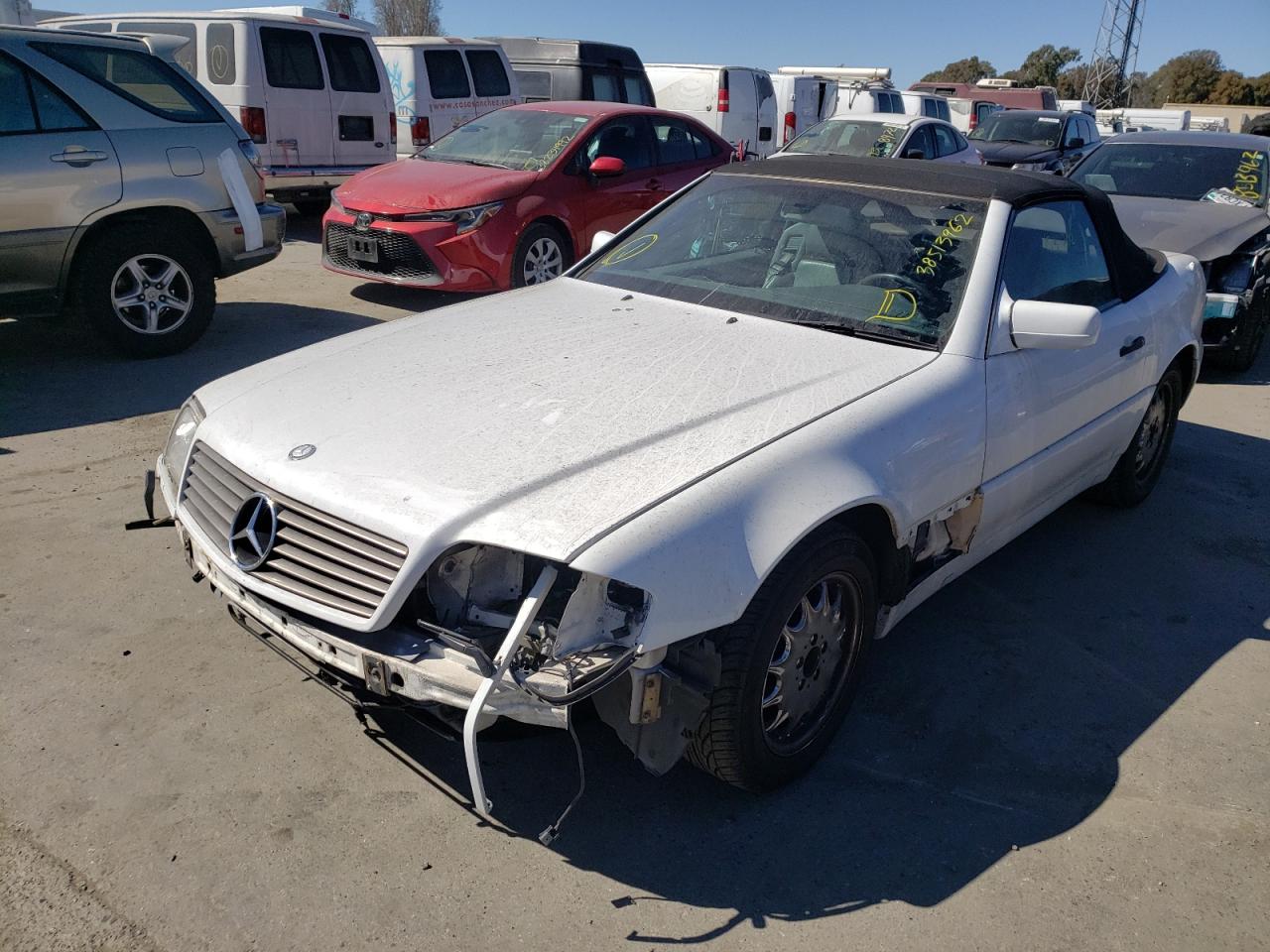 Photo 2 from auction – 1997 MERCEDES-BENZ SL 320 with VIN WDBFA63F9VF144949