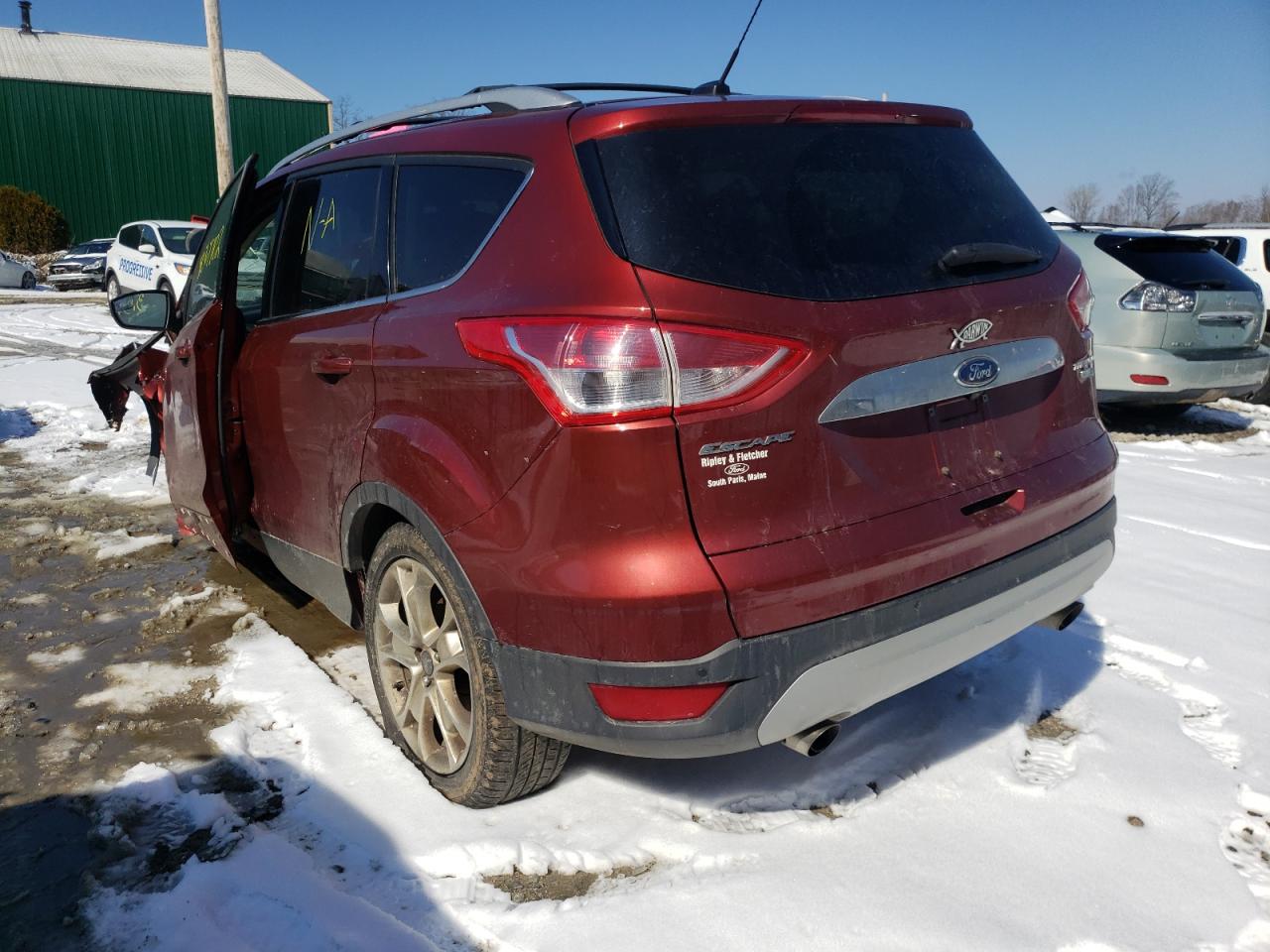 Photo 3 from auction – 2016 FORD ESCAPE TIT with VIN 1FMCU9J93GUC32108