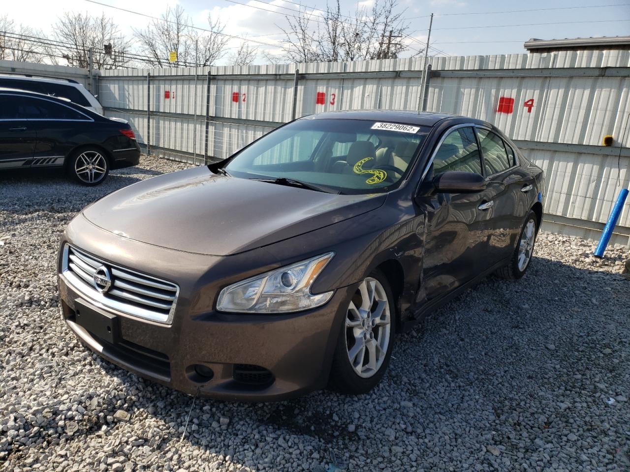 Photo 2 from auction – 2012 NISSAN MAXIMA S with VIN 1N4AA5AP5CC803860