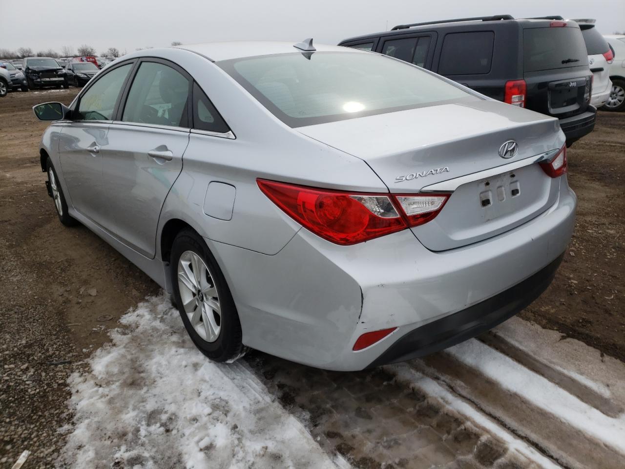 Photo 3 from auction – 2014 HYUNDAI SONATA GLS with VIN 5NPEB4AC0EH896438