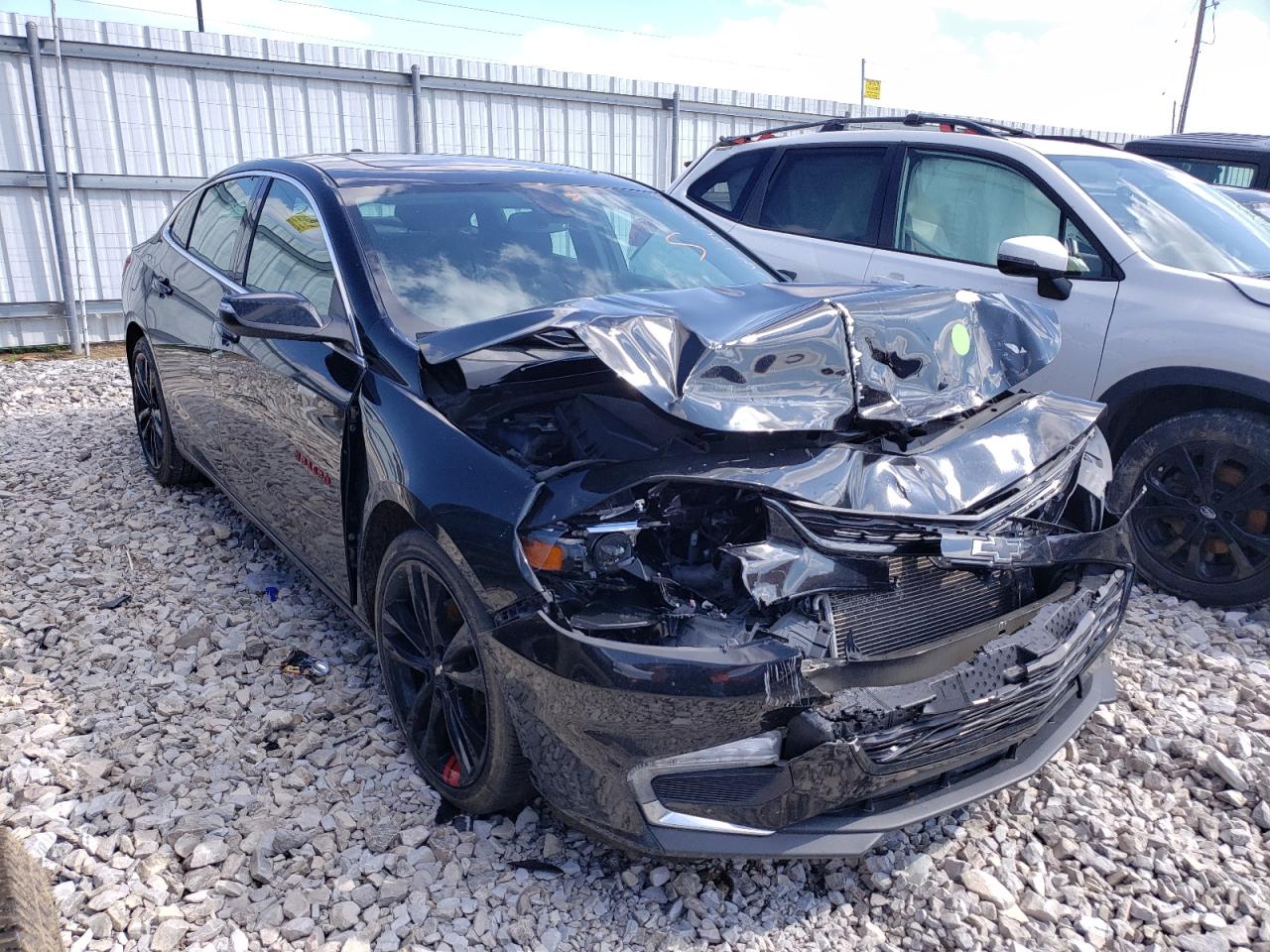 CHEVROLET MALIBU LT 2018 with VIN 1G1ZD5ST9JF166086 - Photo from auction