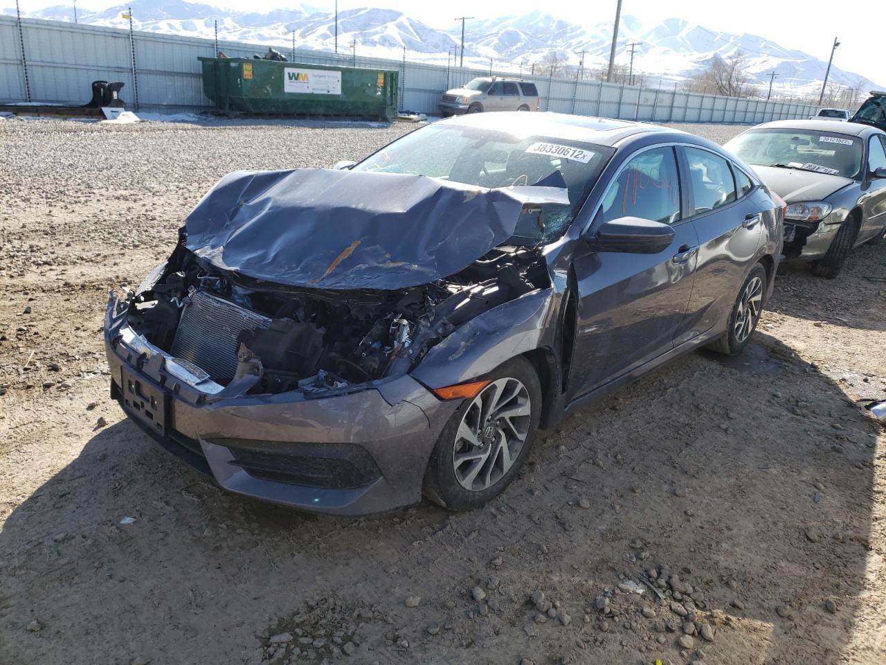 Photo 2 from auction – 2018 HONDA CIVIC EX with VIN 2HGFC2F75JH581219