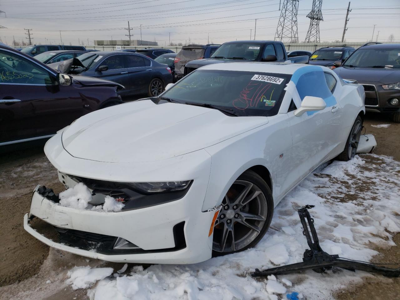 Photo 2 from auction – 2019 CHEVROLET CAMARO LS with VIN 1G1FB1RX6K0148756