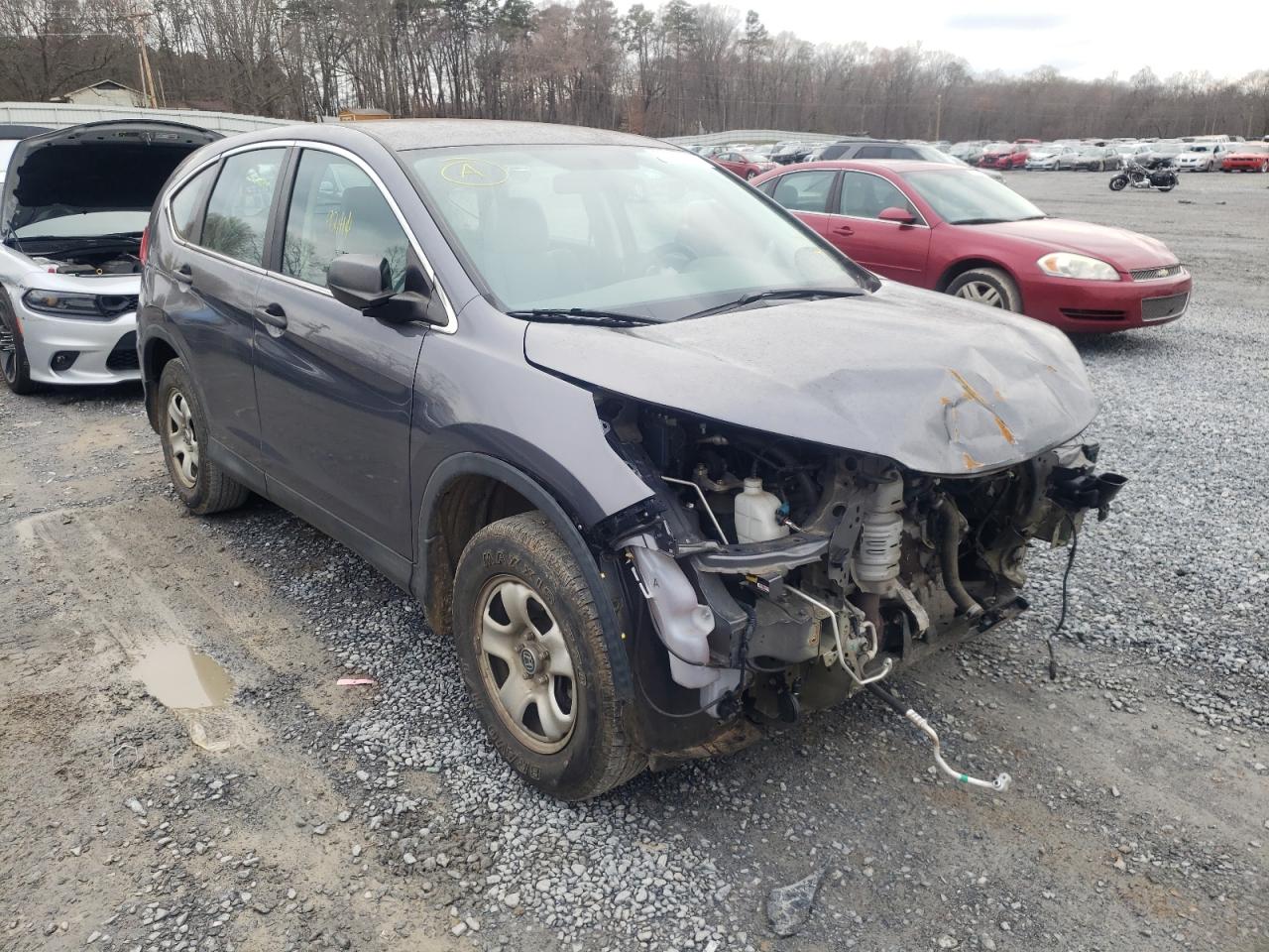 HONDA CR-V LX 2016 with VIN 2HKRM4H32GH603613 - Photo from auction