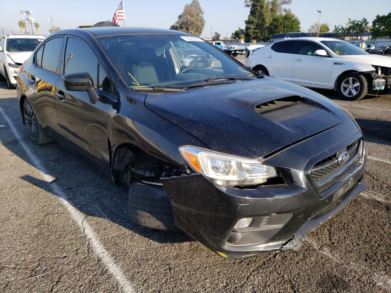 SUBARU WRX PREMIU 2016 with VIN JF1VA1E66G8813933 - Photo from auction