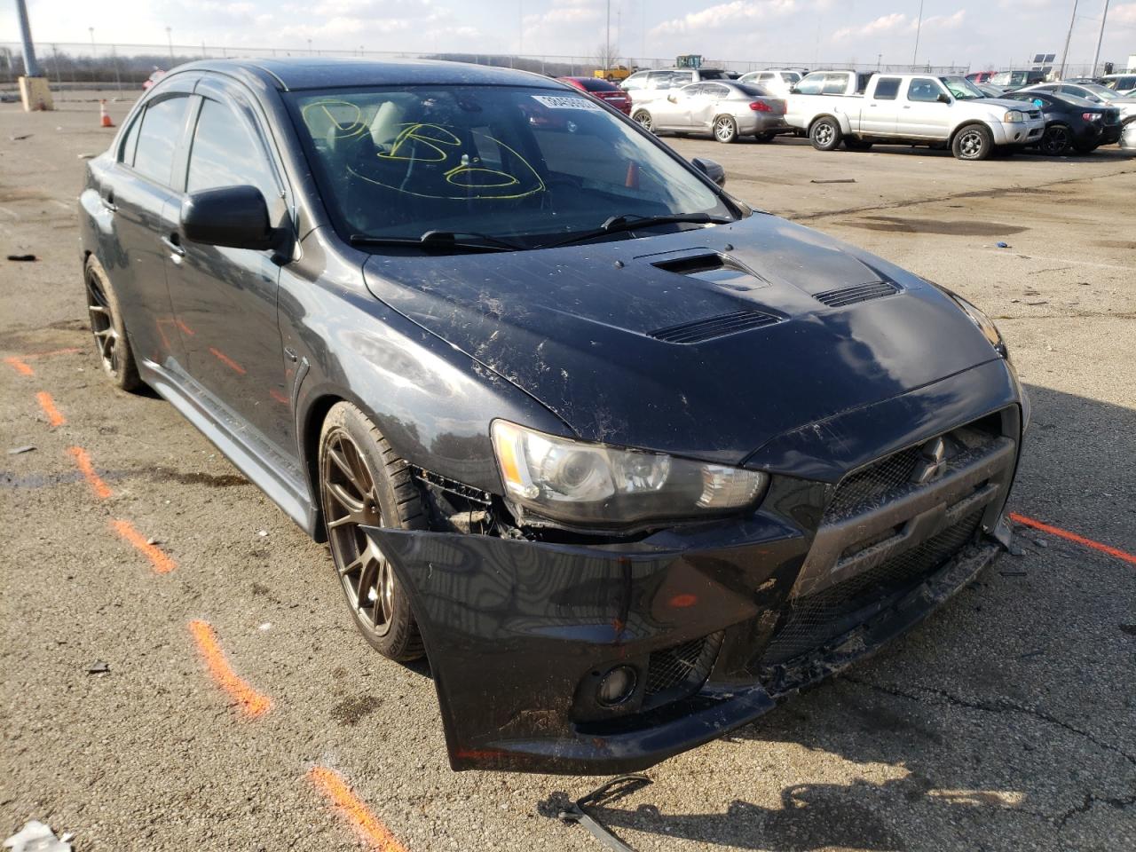 MITSUBISHI LANCER EVO 2010 with VIN JA32W5FV4AU022941 - Photo from auction
