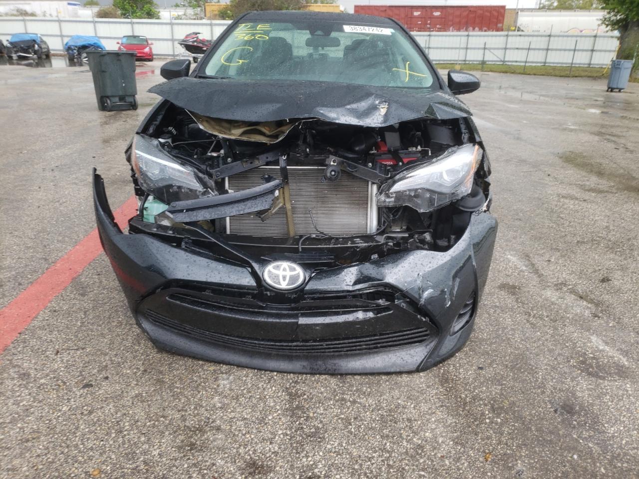 Photo 9 from auction – 2019 TOYOTA COROLLA L with VIN 5YFBURHE3KP944756