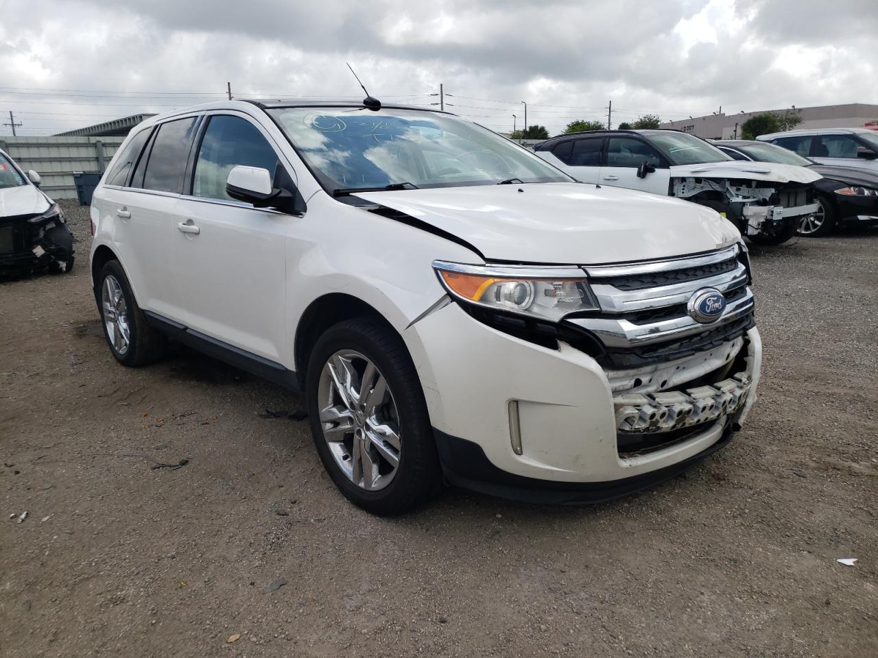 FORD EDGE LIMIT 2013 with VIN 2FMDK3KC3DBB50608 - Photo from auction
