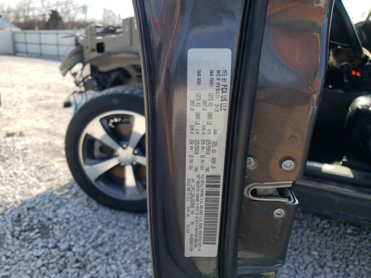 Photo 10 from auction – 2020 JEEP CHEROKEE L with VIN 1C4PJLDB0LD529986
