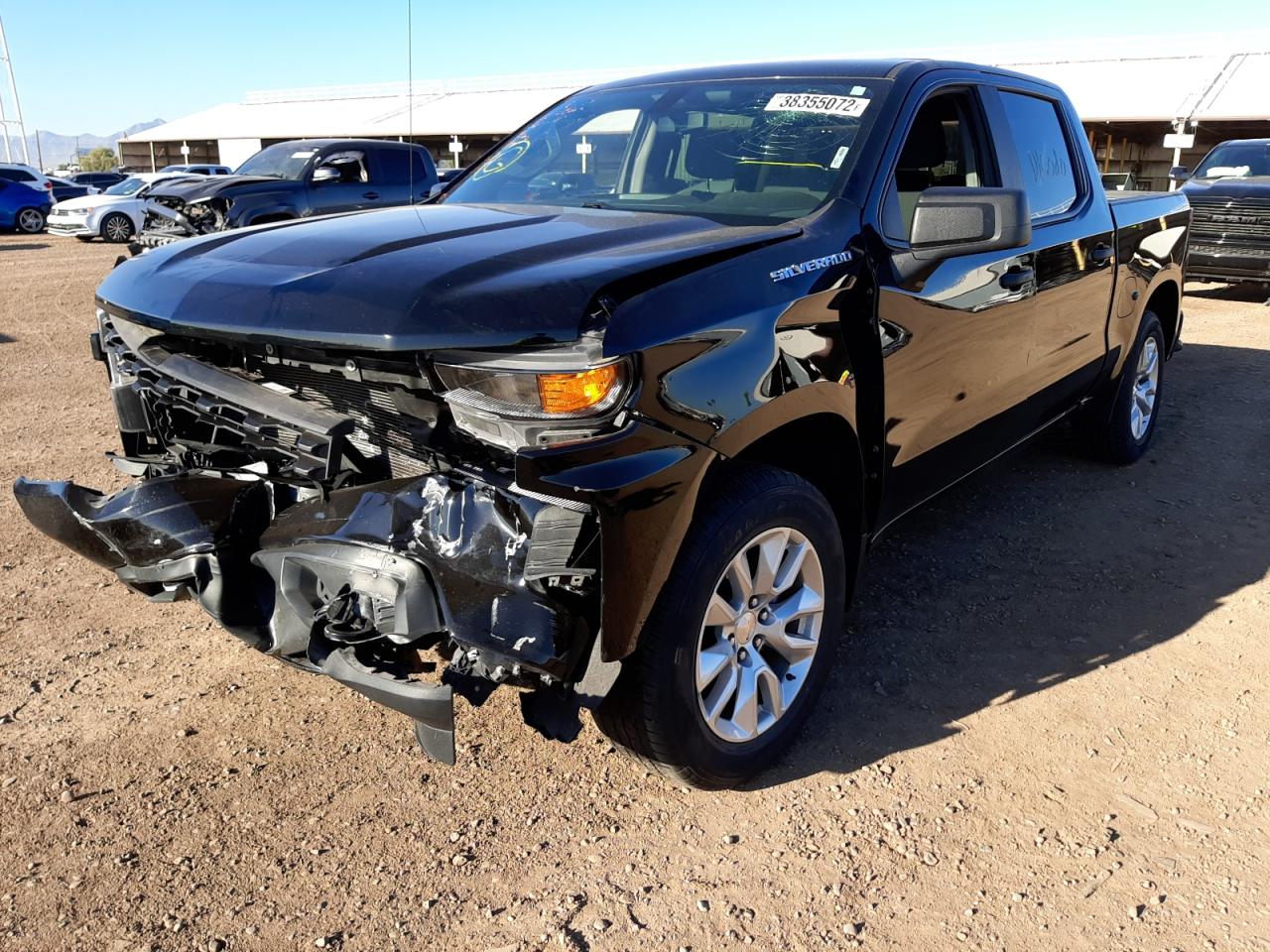 Photo 2 from auction – 2019 CHEVROLET SILVERADO with VIN 1GCPWBEH6KZ301099