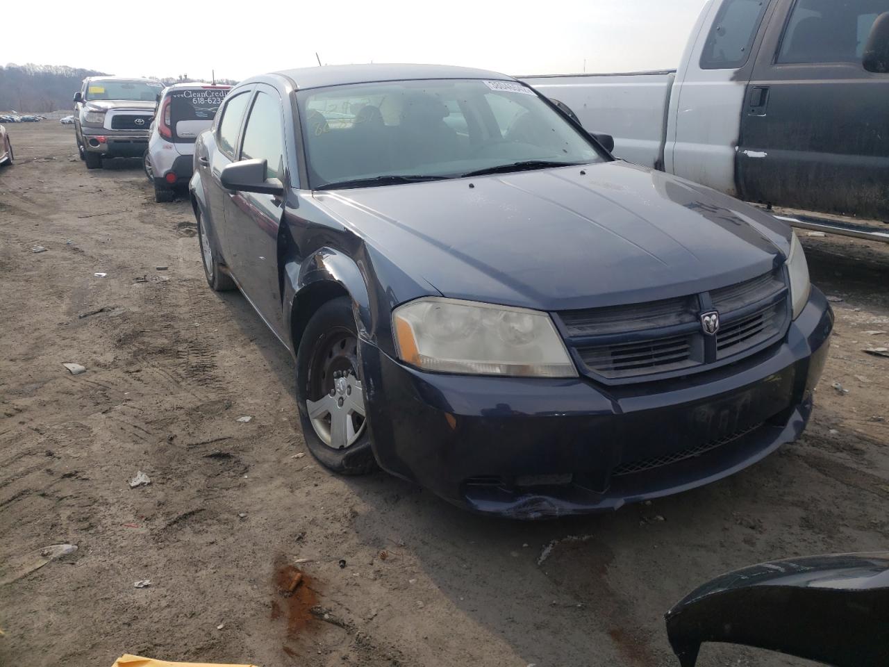 DODGE AVENGER SE 2008 with VIN 1B3LC46K18N647902 - Photo from auction