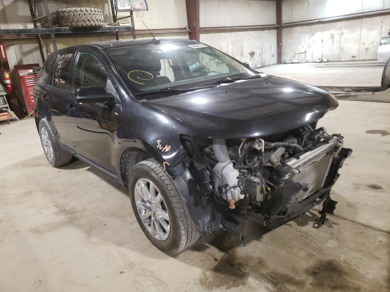 FORD EDGE SEL 2012 with VIN 2FMDK4JC4CBA61460 - Photo from auction