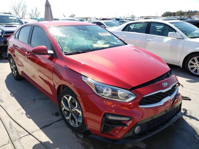 KIA FORTE FE 2020 with VIN 3KPF24AD5LE236426 - Photo from auction