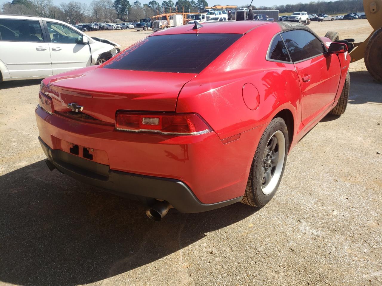 Photo 4 from auction – 2014 CHEVROLET CAMARO LS with VIN 2G1FA1E33E9208492
