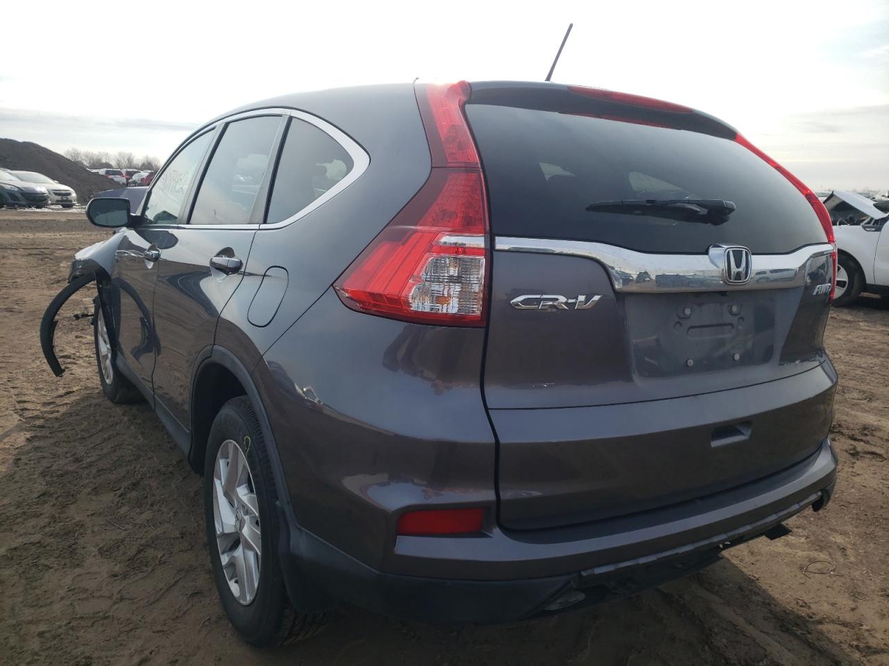 Photo 3 from auction – 2016 HONDA CR-V EX with VIN 5J6RM4H5XGL007267