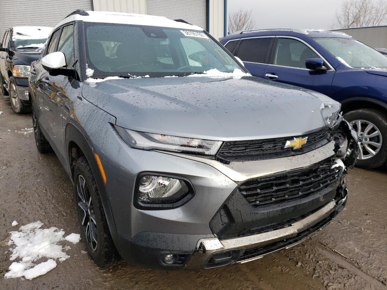 CHEVROLET TRAILBLAZE 2021 with VIN KL79MSSL1MB013670 - Photo from auction