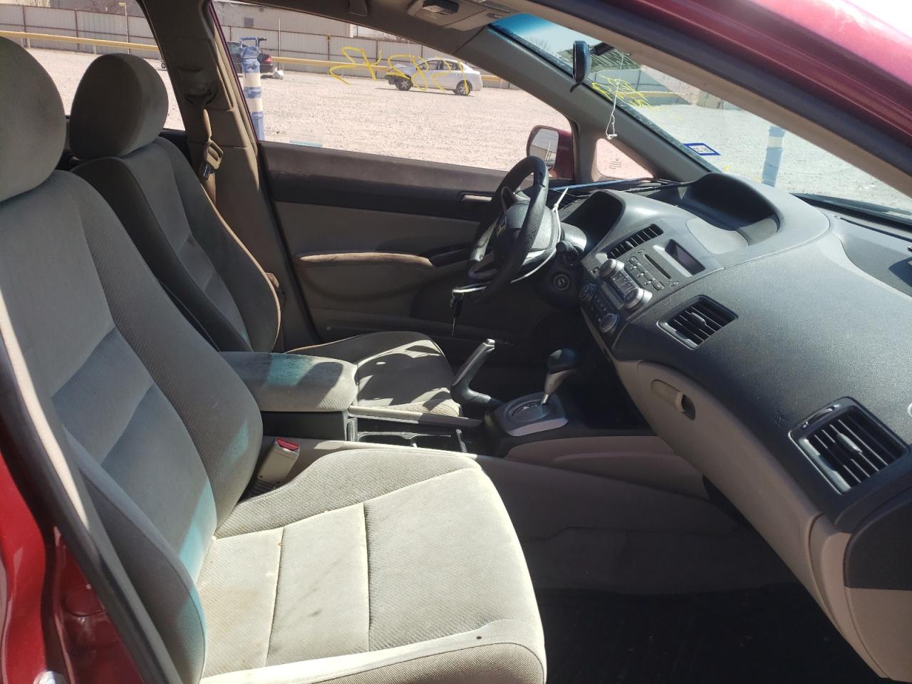 Photo 5 from auction – 2010 HONDA CIVIC LX with VIN 2HGFA1F58AH538637