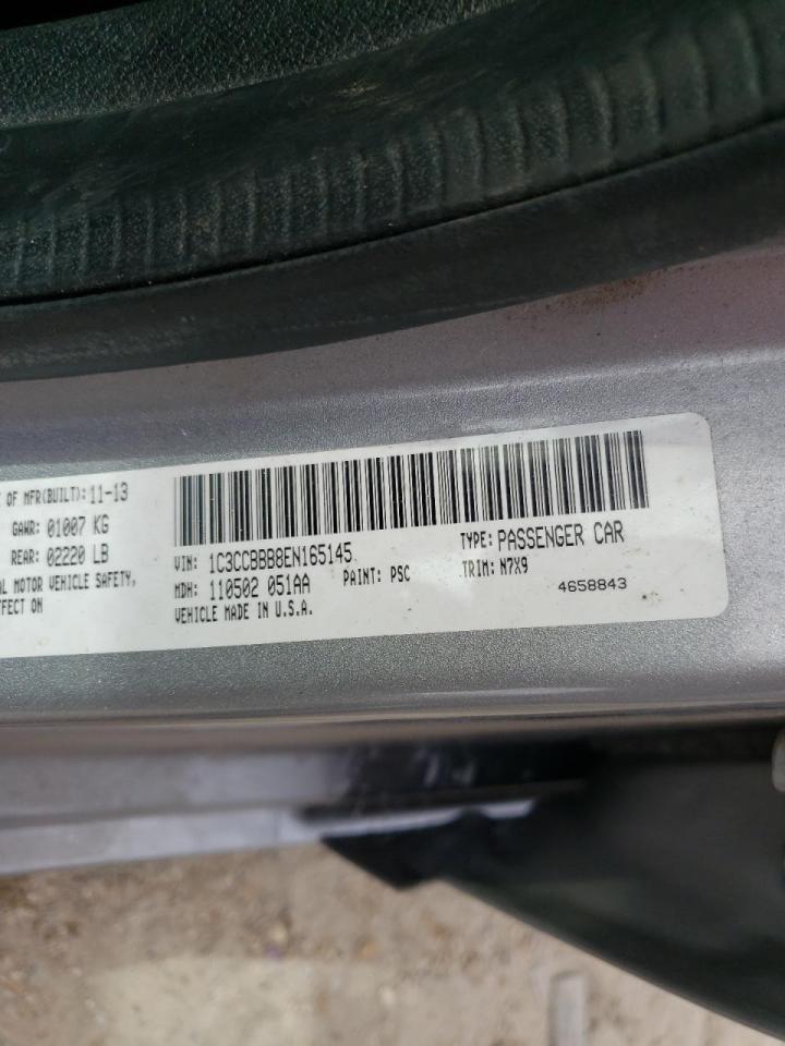 Photo 10 from auction – 2014 CHRYSLER 200 TOURIN with VIN 1C3CCBBB8EN165145