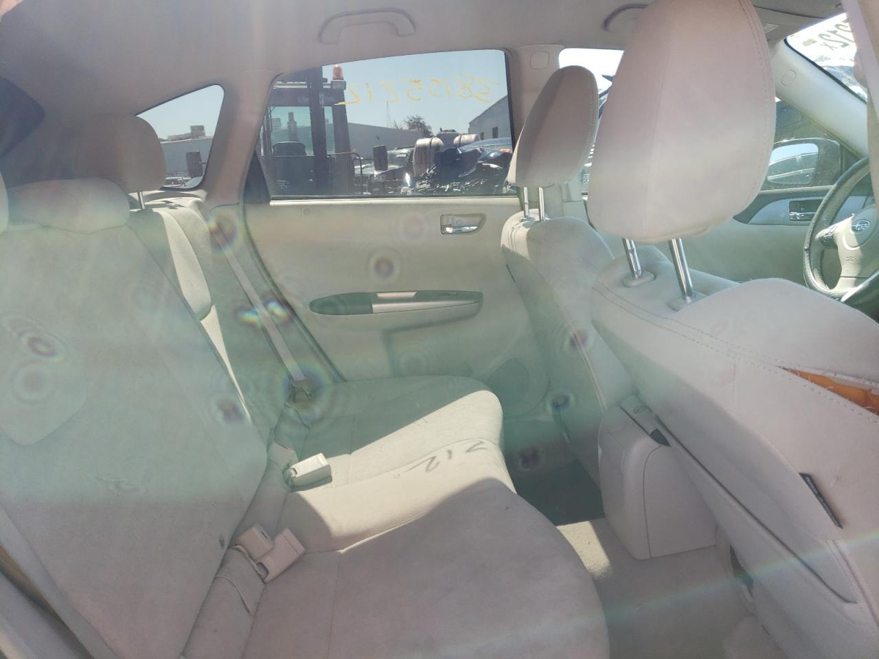 Photo 6 from auction – 2008 SUBARU IMPREZA with VIN JF1GH61658H825760