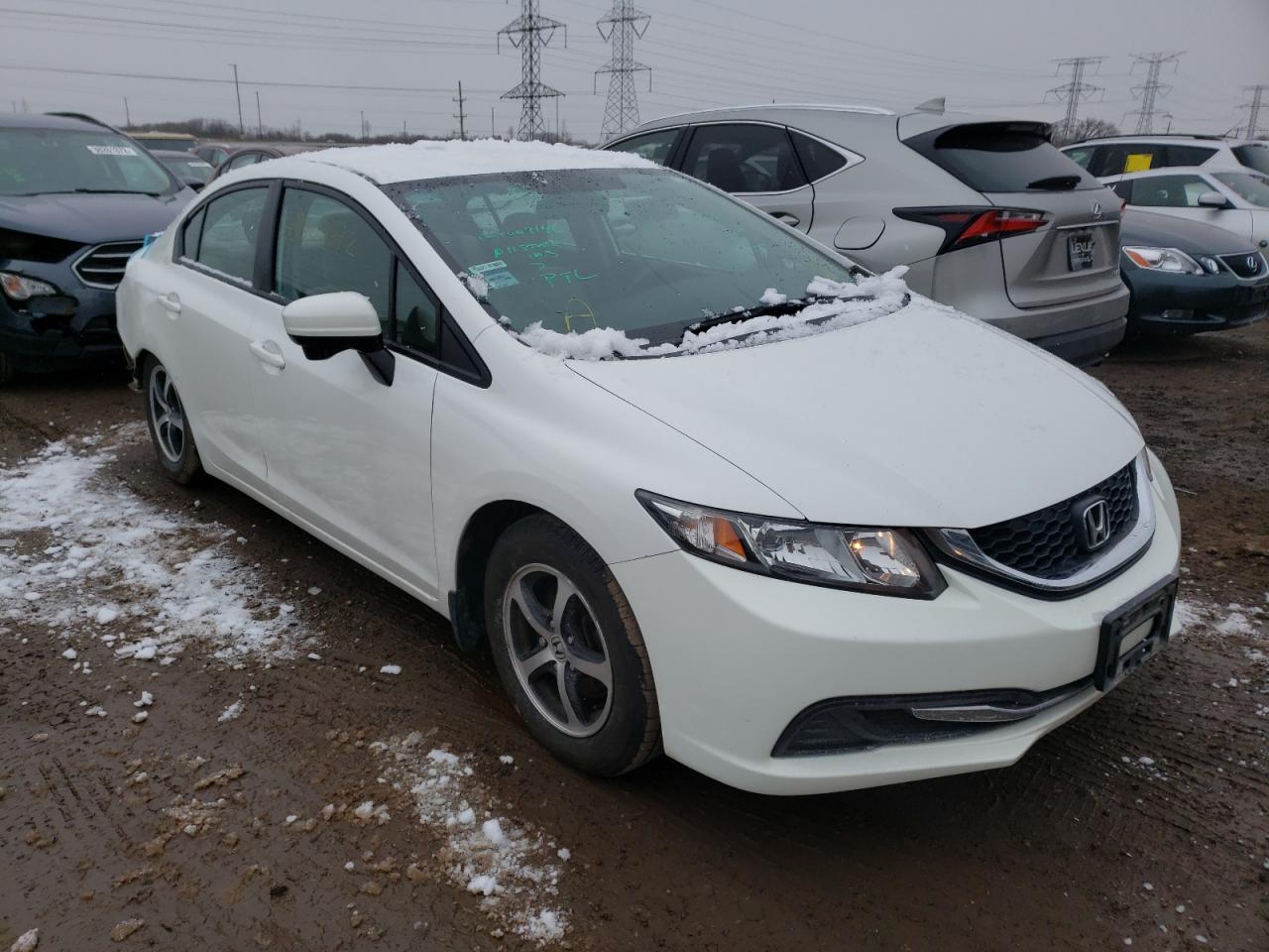 HONDA CIVIC SE 2015 مع رقم تعريف المركبة 19XFB2F71FE015756 - صورة من المزاد