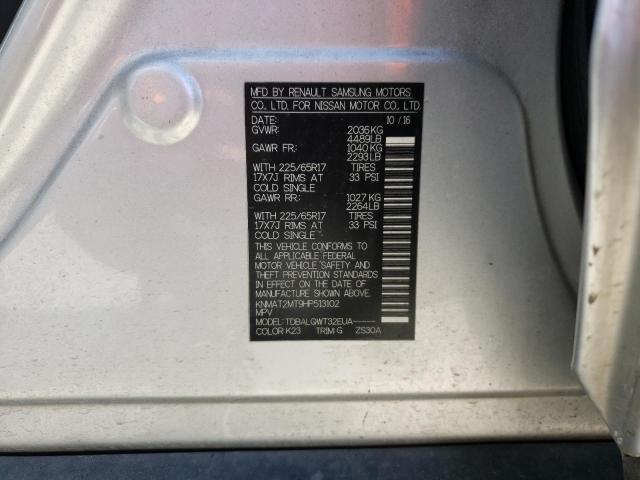 Photo 10 from auction – 2017 NISSAN ROGUE S with VIN KNMAT2MT9HP513102
