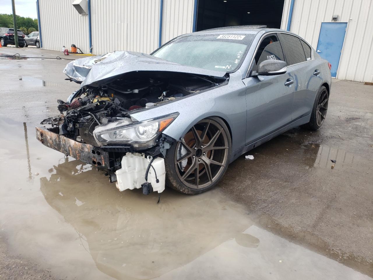 Photo 2 from auction – 2015 INFINITI Q50 BASE with VIN JN1BV7AP8FM331640