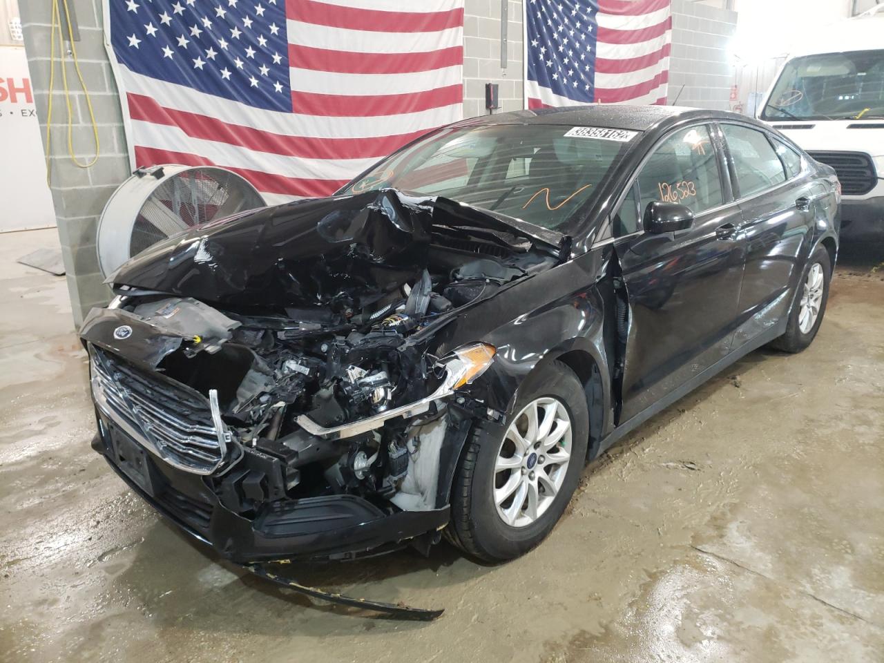 Photo 2 from auction – 2016 FORD FUSION S with VIN 1FA6P0G73G5118071