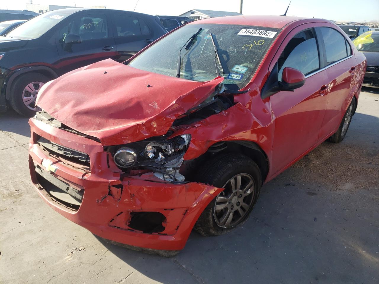 Photo 2 from auction – 2013 CHEVROLET SONIC LT with VIN 1G1JC5SH0D4210830