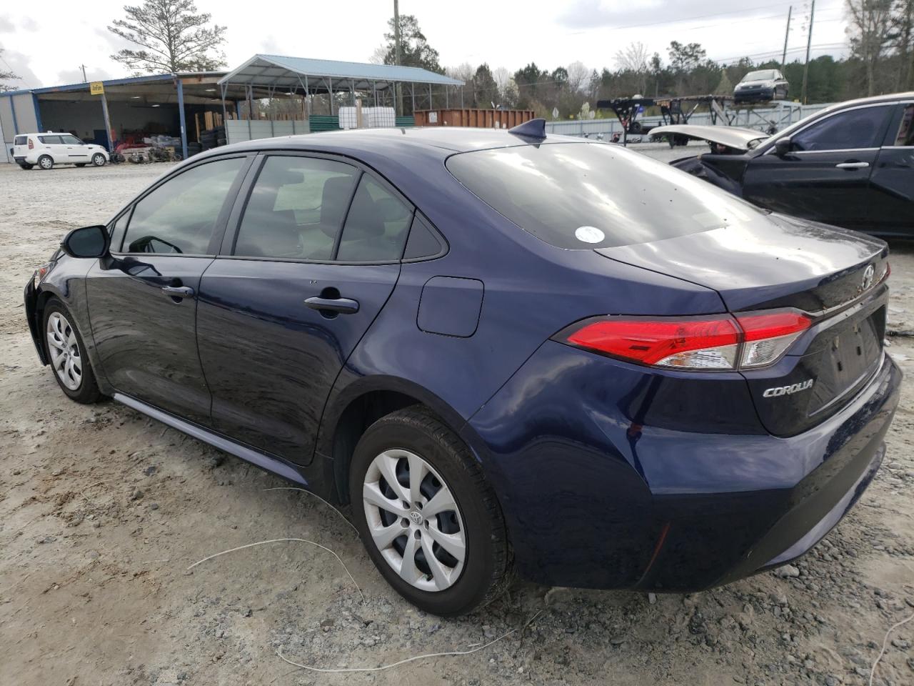 Photo 3 from auction – 2021 TOYOTA COROLLA LE with VIN JTDEPMAE2MJ179922