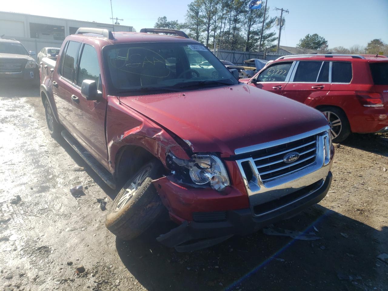 FORD EXPLORER S 2007 with VIN 1FMEU51K47UA09886 - Photo from auction