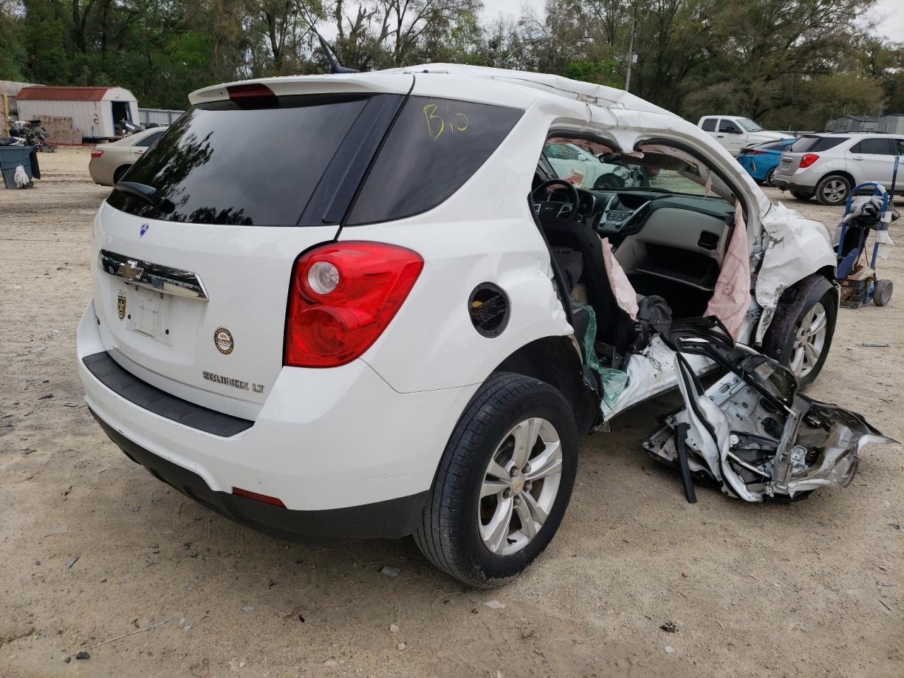 Photo 4 from auction – 2012 CHEVROLET EQUINOX LT with VIN 2GNALDEK1C1170297