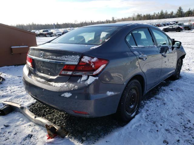 Photo 4 from auction – 2014 HONDA CIVIC LX with VIN 2HGFB2E53EH047029